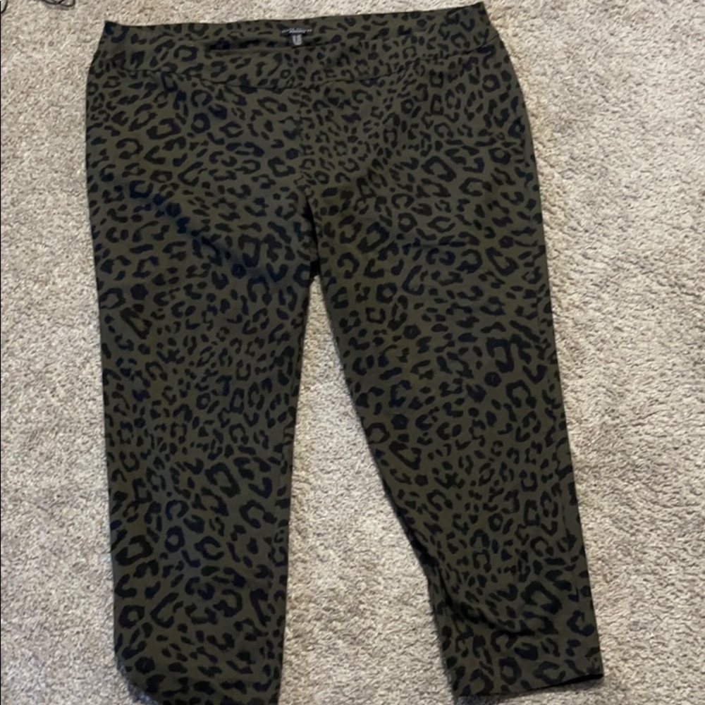 Black and green tights